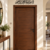 بسم الله الرحمن الرحيم بالخط العربي فوق الباب، لون أسود، 60×20 سم
